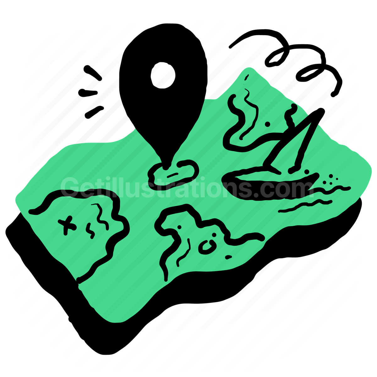 Navigation and Location illustration